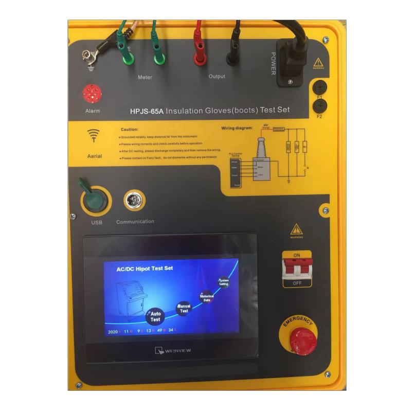 HPJS-65A Automatic Insulation/Insulated gloves(boots) Test set/Tester