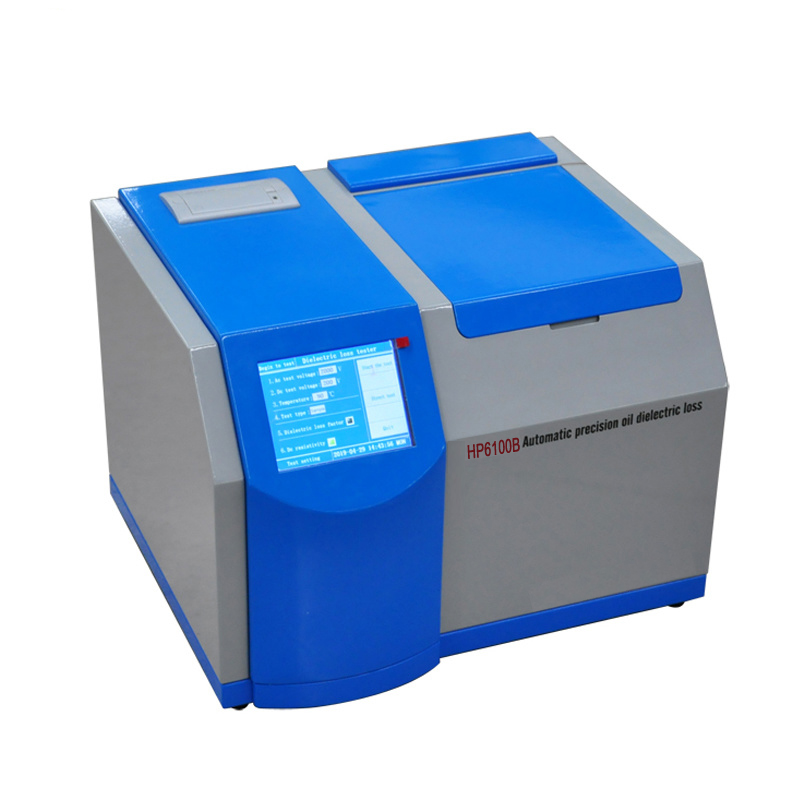 HP6100B Automatic Transformer Insulating Oil Dielectric Dissipation Factor  &DC Resistivity Test