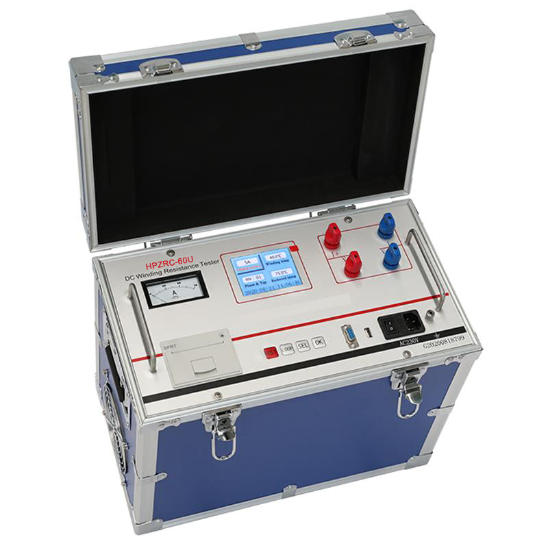 HPZRC-60U DC Winding Resistance Tester With 60A Output Current