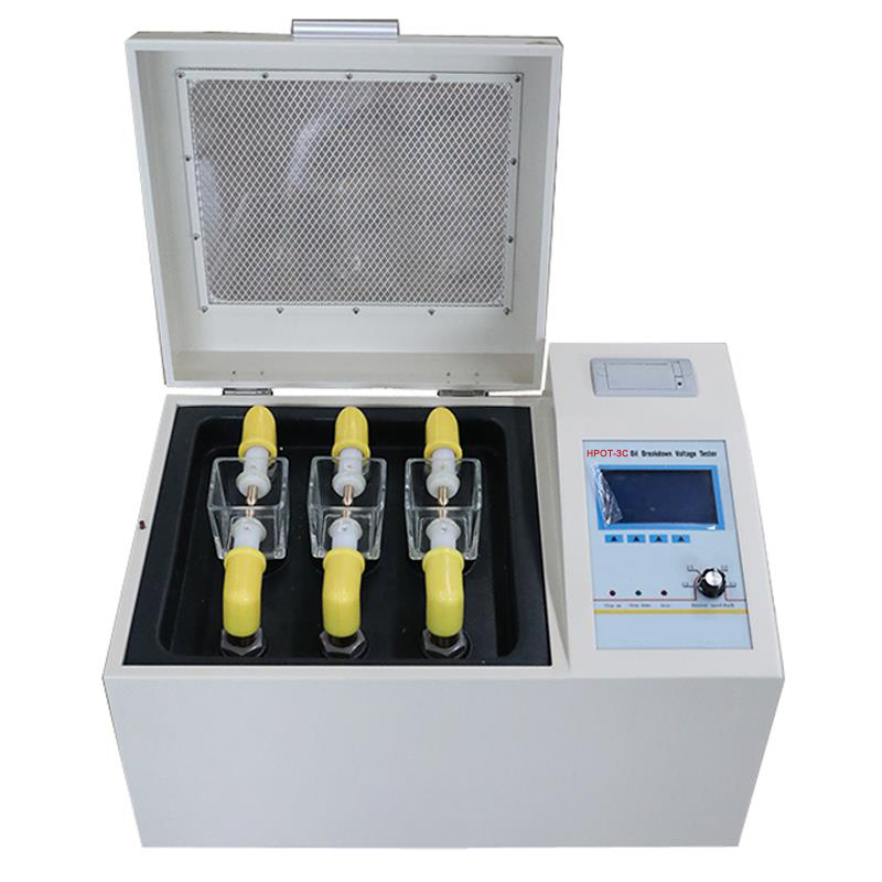 HPOT-3C 80kV 3 Cups Transformer Insulation Oil Dielectric Strength BDV Tester Tester