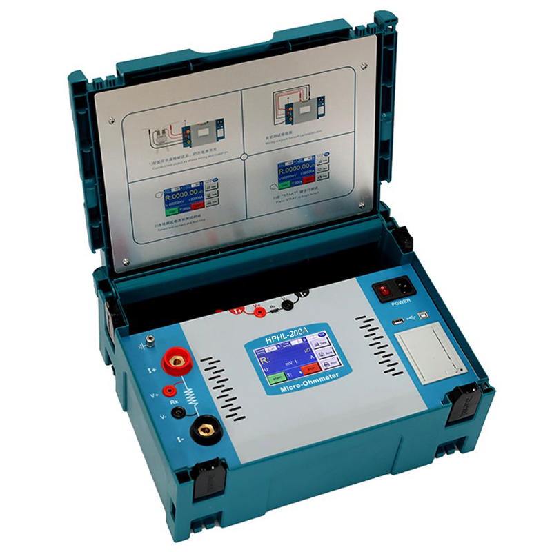 HPHL-200A Micro-Ohmmeter Loop Resistance/Contact Resistance Meter