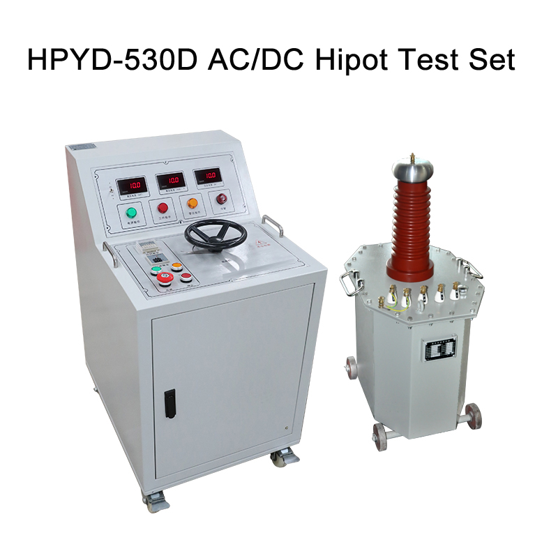 HPYD-530D 30kVA (50kV AC/70kV DC) AC/DC Hipot Test Set